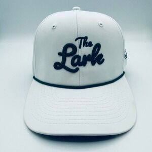 NEW Imperial Cap "The Lark" Country Club Golf Snapback Hat White Green‎ Letters